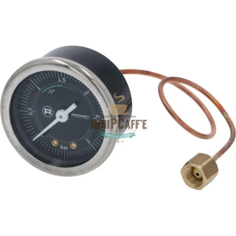 Rocket Espresso Giotto & Mozzafiato Fast V Boiler Pressure Gauge