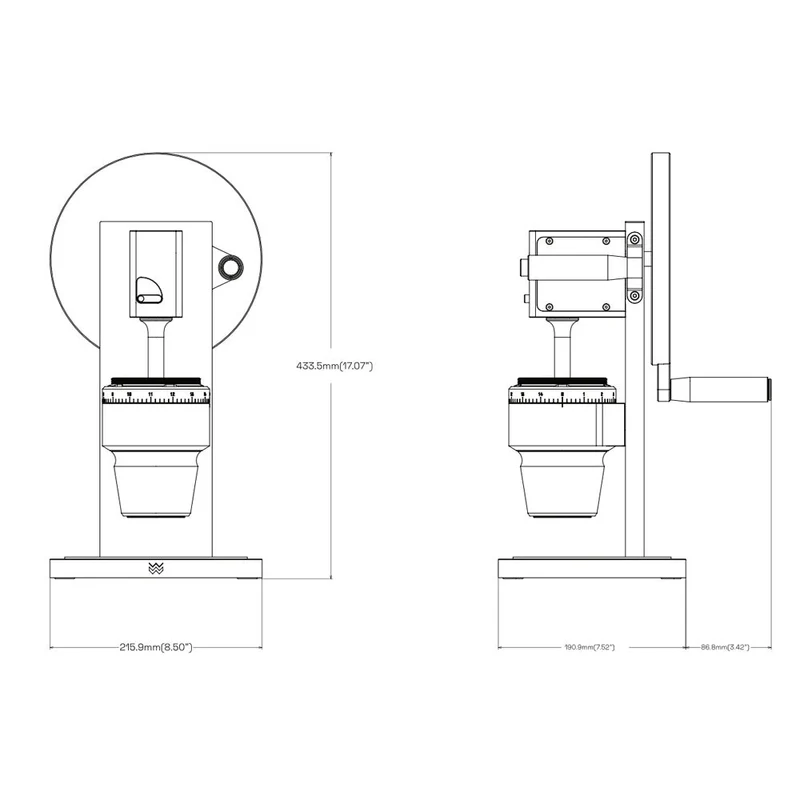 Weber Workshops HG-2 Manual Coffee Grinder