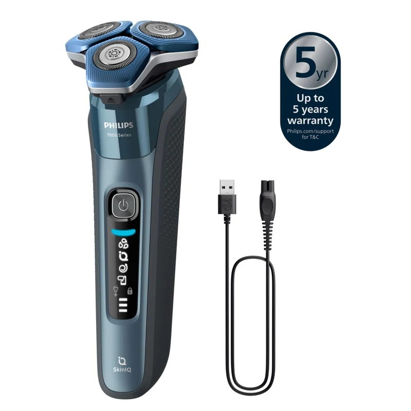 PHILIPS SHAVER SERIES 7000 S7882/55 — RASOIO ELETTRICO WET & DRY CON STAZIONE DI PULIZIA