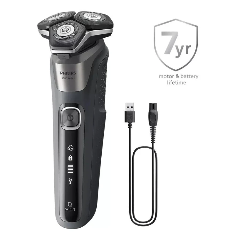 RASOIO ELETTRICO RICARICABILE UOMO WET & DRY PHILIPS SHAVER SERIES 5000 S5887/10