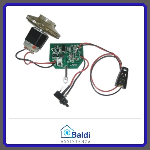 RICAMBIO SCHEDA CON MOTORINO E CABLAGGIO PER LAVAVETRI ARIETE WINDOWS CLEANER 4125