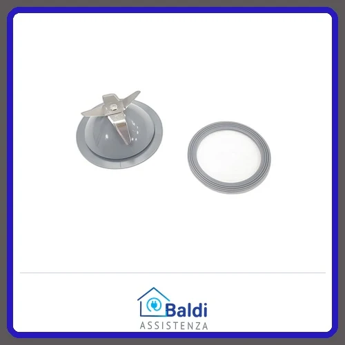 RICAMBIO GRUPPO LAME COLTELLI CON GUARNIZIONE PER ROBOT DA CUCINA FOOD PROCESSOR KENWOOD FDP645SI MULTIPRO