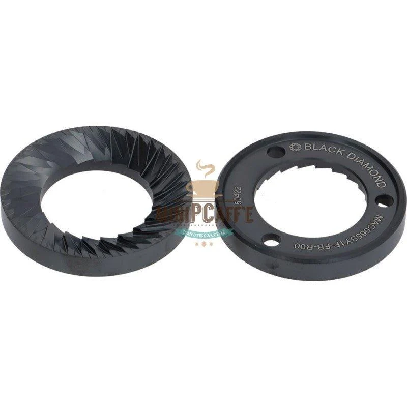 Replacement 65mm Black Diamond Burrs for Eureka Mignon Grinders