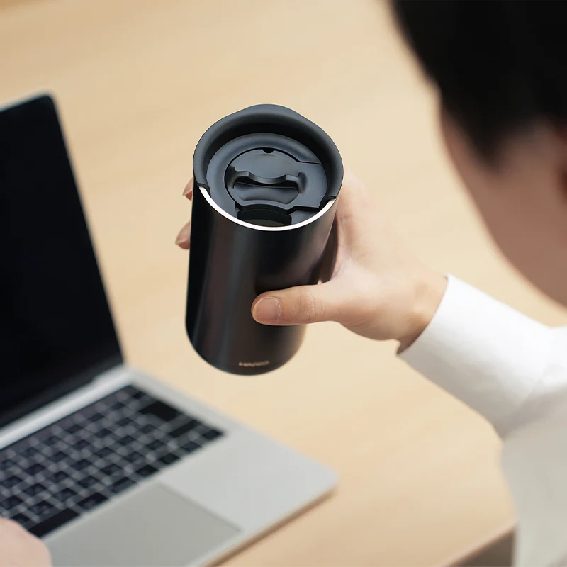 Stainless Thermal Tumbler with Ceramic Coating, 350mL