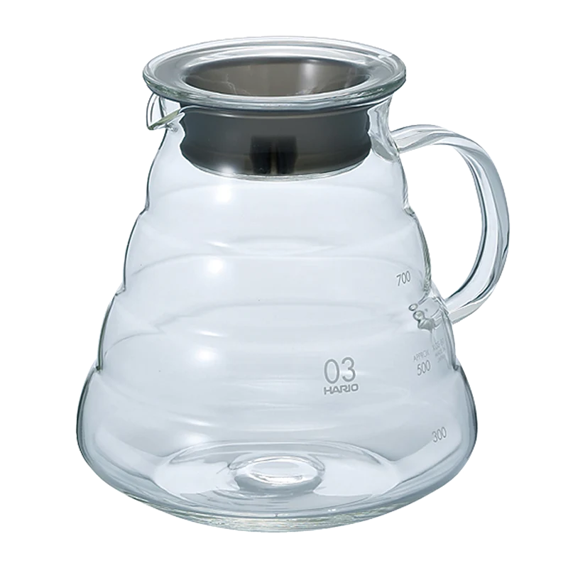 V60 Glass Server, 600mL - Bloom Series