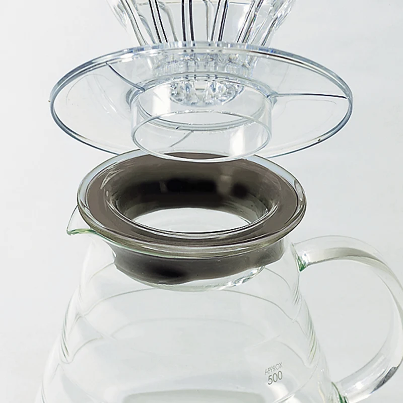 V60 Glass Server, 600mL - Bloom Series