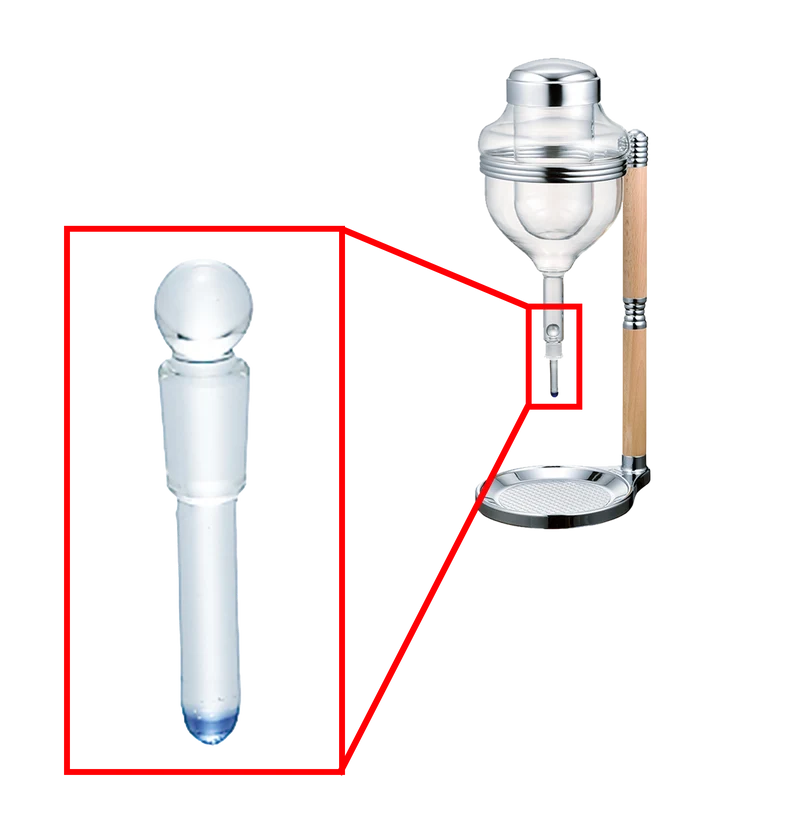 GS-ID-4 / Glass Stopper for Iced Sake Dispenser