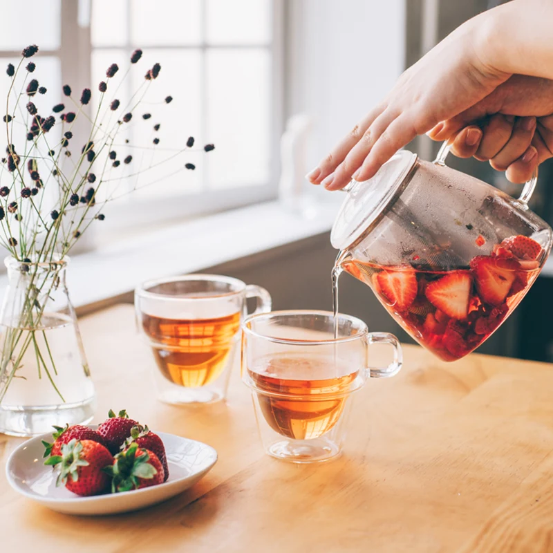 Leaf Tea Pot Pure, 360/700mL
