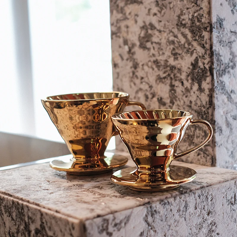 V60 Metallic Colour Ceramic Dripper, 02 Size