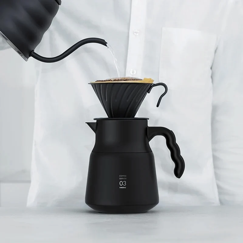 Hario V60 Insulated Stainless Steel Server PLUS