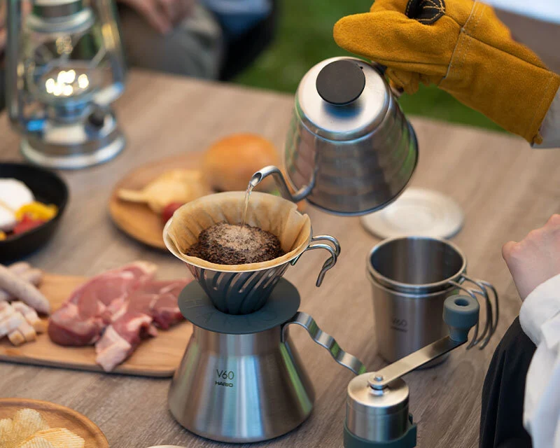 Hario V60 Metal Dripper O-VDM-02-HSV