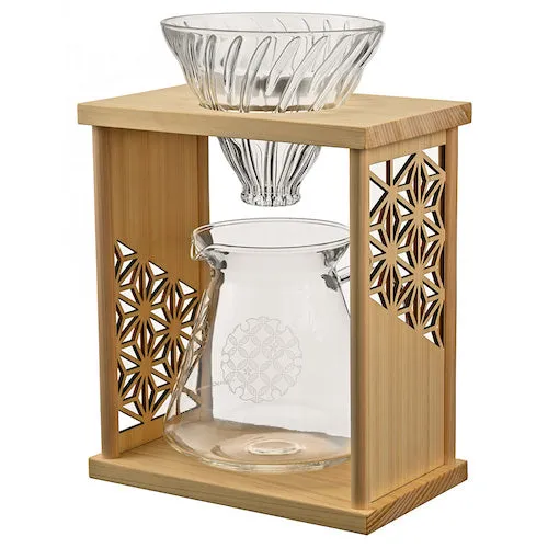 Hario Drip Stand Set Asanoha