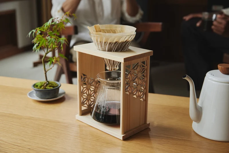 Hario Drip Stand Set Asanoha