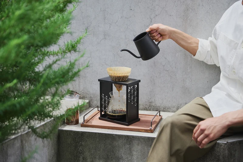 Hario Drip Stand Set Asanoha