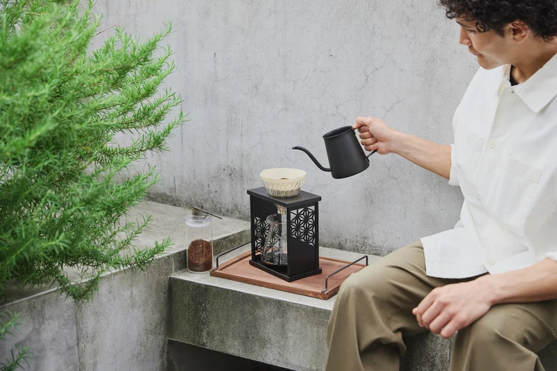 Hario Drip Stand Set Asanoha