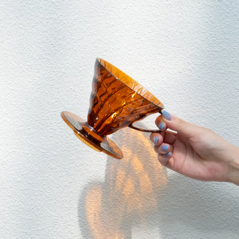 Hario Colors V60 Coffee Dripper - Amber