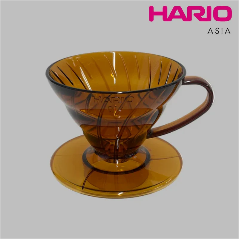 Hario Colors V60 Coffee Dripper - Amber