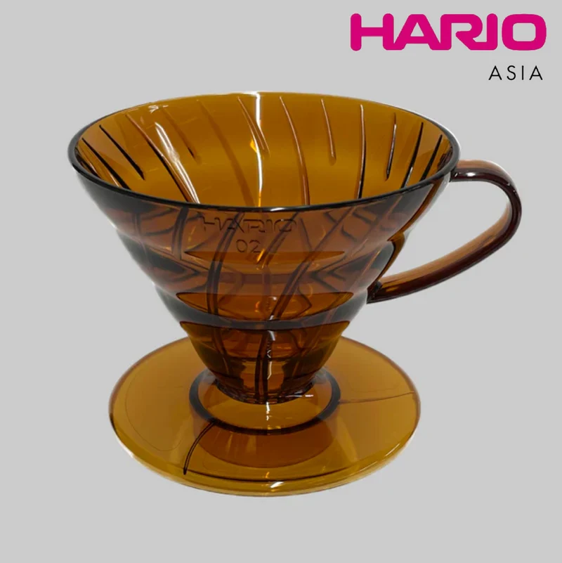 Hario Colors V60 Coffee Dripper - Amber