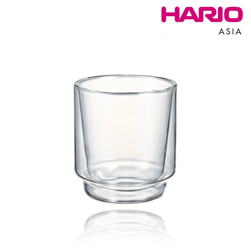 Double-walled Matcha Cup 370ml Clear