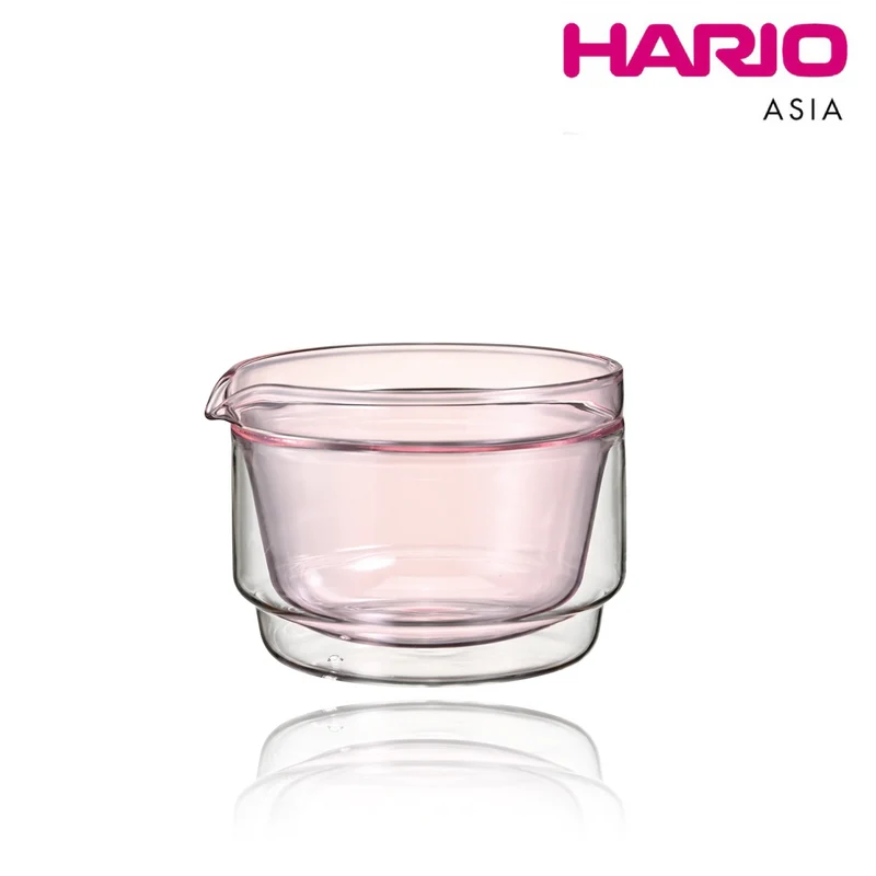 Double-walled Matcha Bowl 300ml Pink
