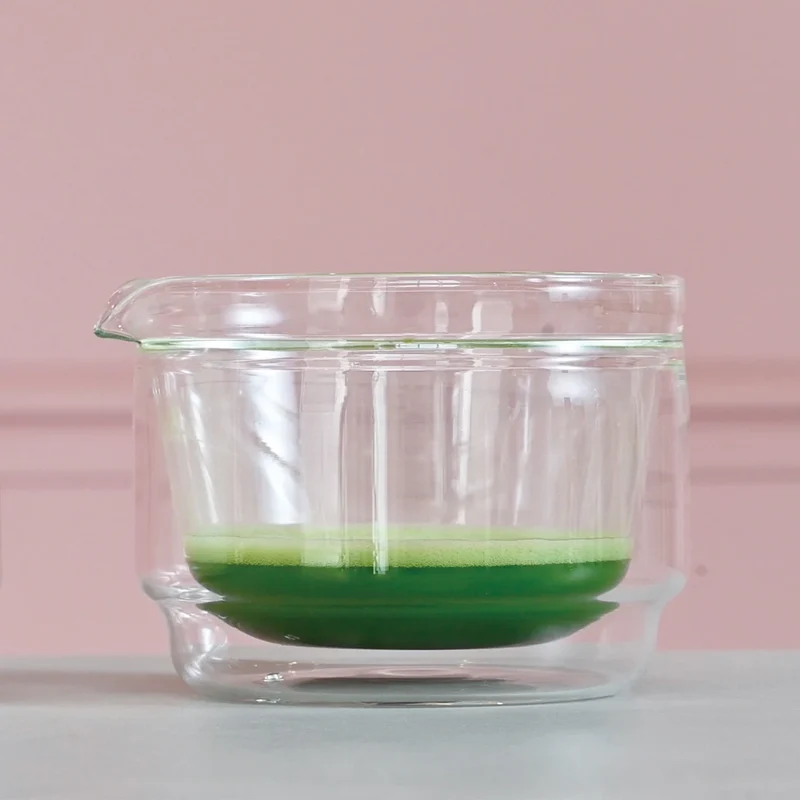 Double-walled Matcha Bowl 300ml Green