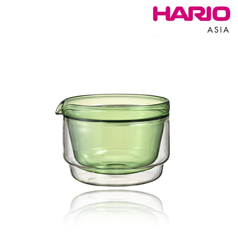 Double-walled Matcha Bowl 300ml Green