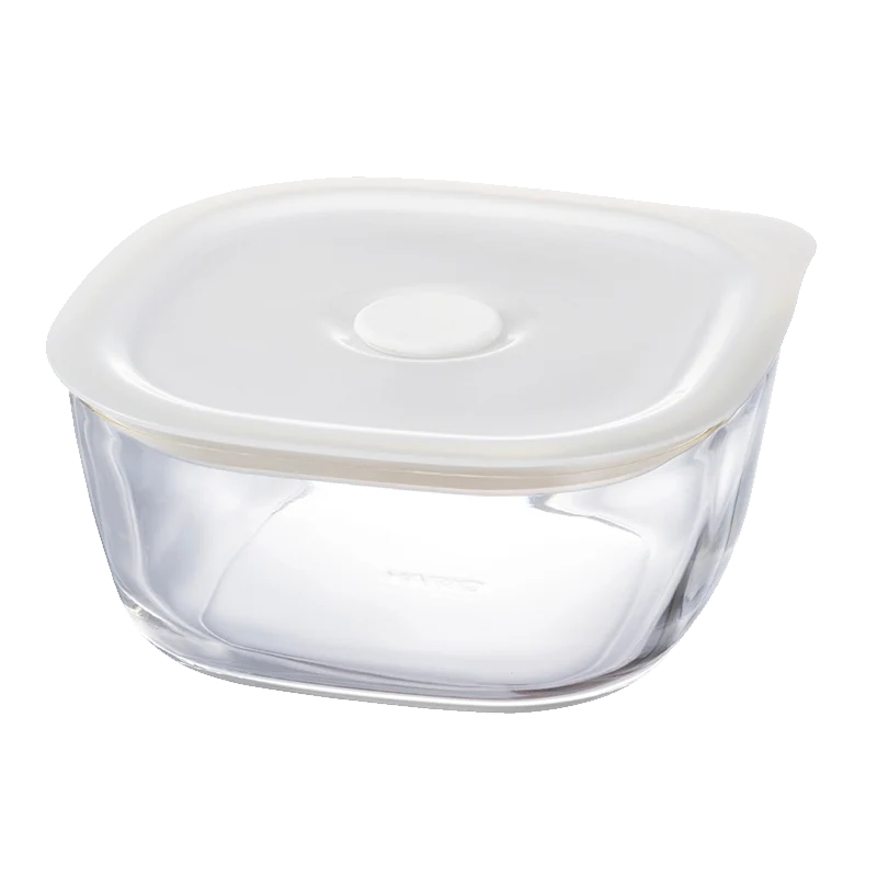 Heatproof Glass Container, 600mL (Oven/Microwave-safe)