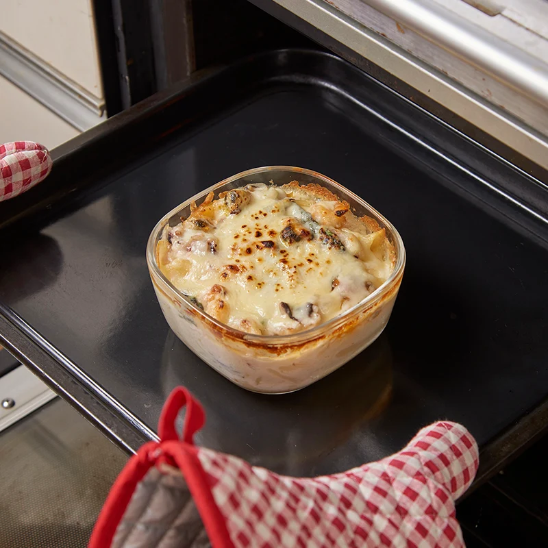 Heatproof Glass Container (Oven/Microwave-safe)