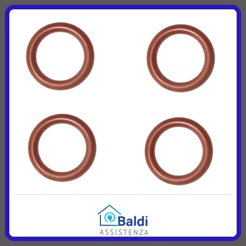 4 PEZZI O-RING ORM 0080-20 IN SILICONE PER MACCHINA DA CAFFÈ SAECO VIENNA