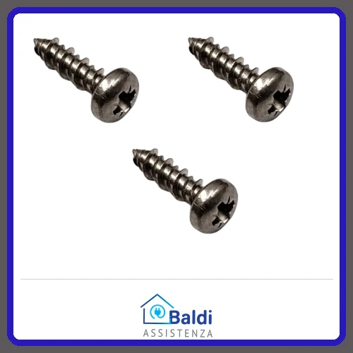 RICAMBIO 3 PEZZI VITE TCB TORX 10 3X10 INOX PER MACCHINA DA CAFFÈ SAECO GAGGIA