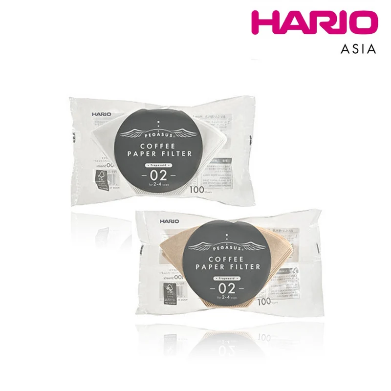 Hario Pegasus Coffee Paper Filter Size 02 (100 count)