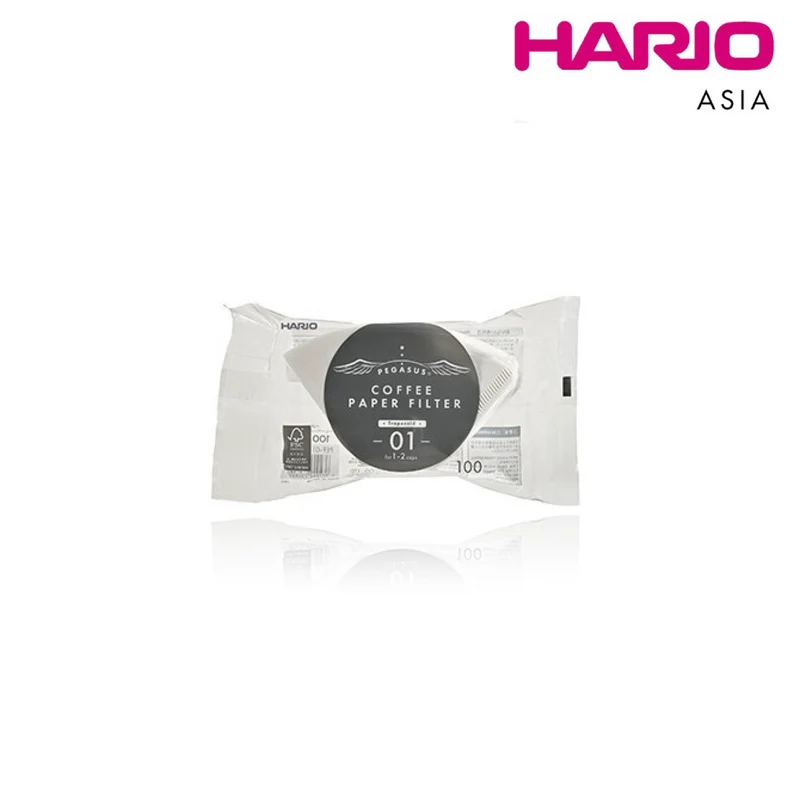 Hario Pegasus Coffee Paper Filter Size 01 (100 count)