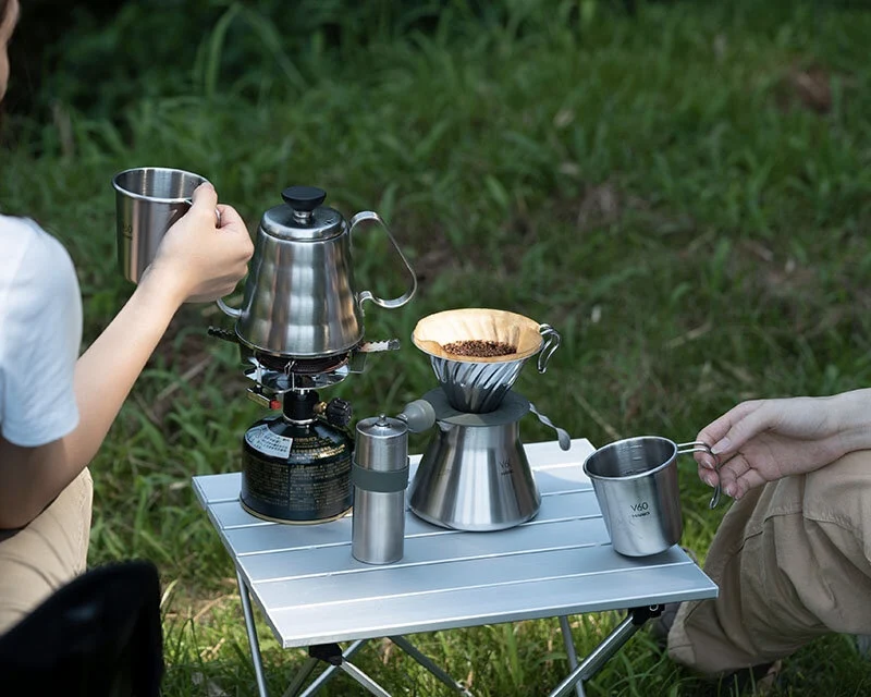 [Hario Asia Official] V60 Metal Coffee Server