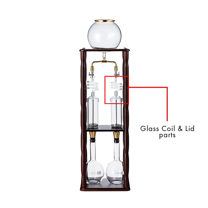 L-WDW-20 / Glass Coil & Lid for Water Dripper