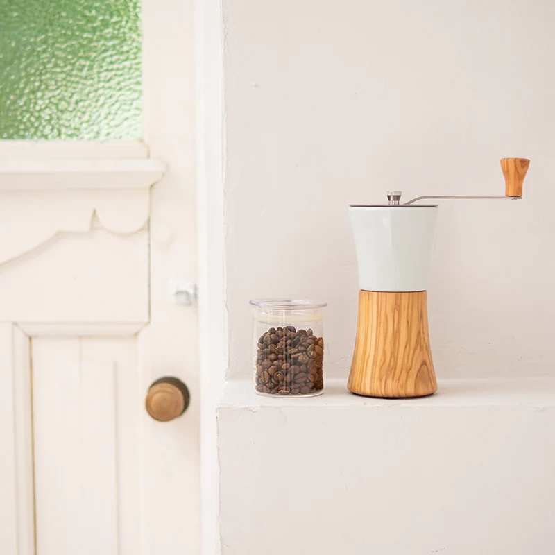 V60 Coffee Grinder Olive Wood N