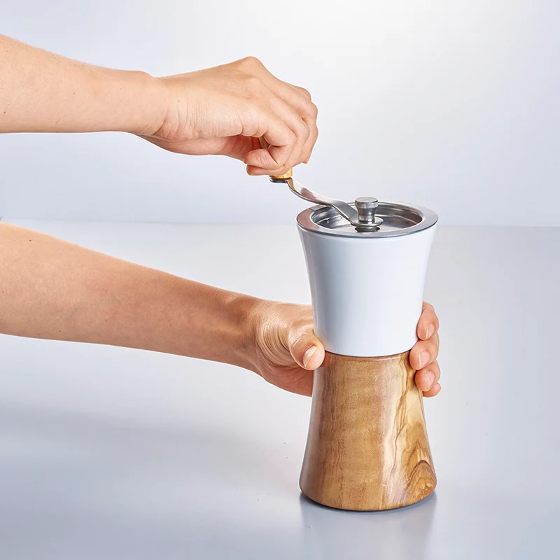 V60 Coffee Grinder Olive Wood N