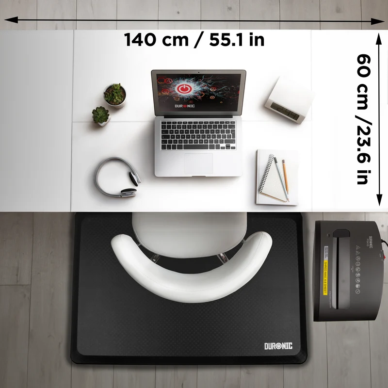 Duronic CD140 BW Scrivania Elettrica Regolabile in Altezza 140x60 cm, Desk Sit Stand Motorizzato 72-118 cm con Memorie USB USB-C, Carico 70 kg, Postazione Ergonomica Ufficio Casa Smart Working (Copy)