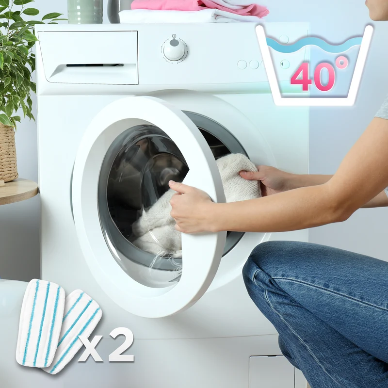 Duronic STM15 BK Scopa a Vapore 1500W, Lavapavimenti Senza Detergenti, Pulitore a Vapore per Pavimenti e Tappeti, Serbatoio 500 ml, Igienizza ed Elimina Batteri, Cavo 7 m, Nero
