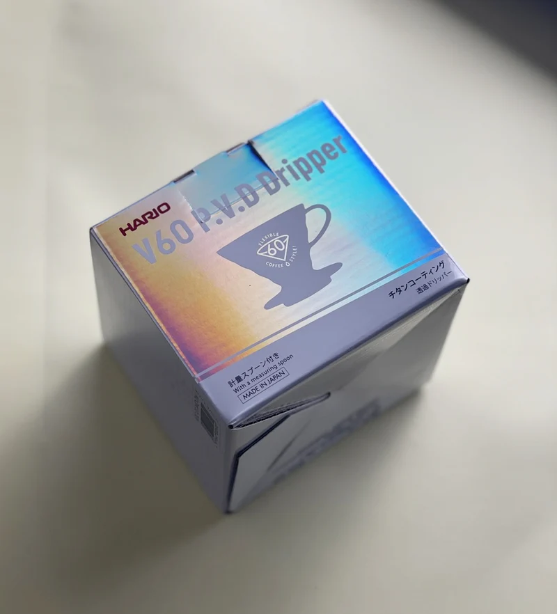 Hario V60 P.V.D Dripper Pearlescent - Size 01 / 02