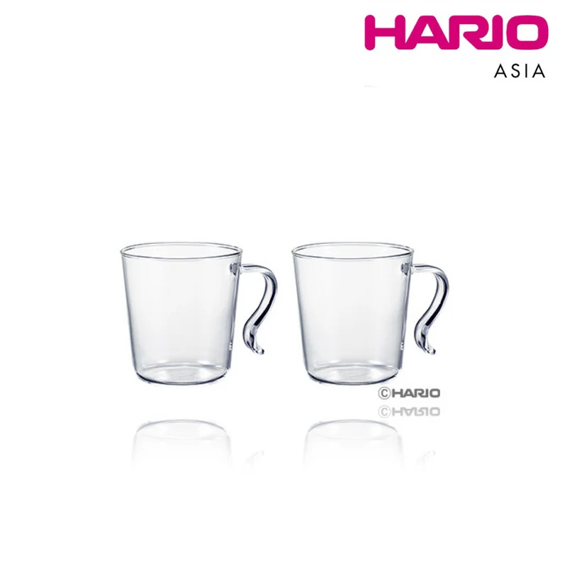 Hario Stackable Heatproof Glass Mug 2 Pieces