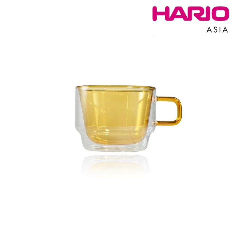 HARIO COLORS Stack Mug Cup Double Wall