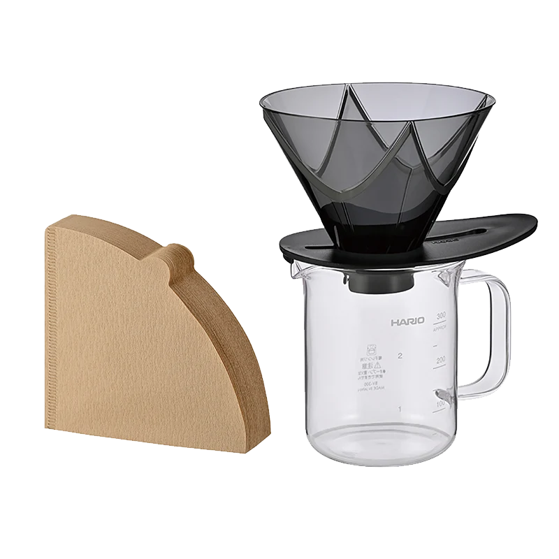 V60 One Pour Dripper MUGEN Server Set, 02 Size