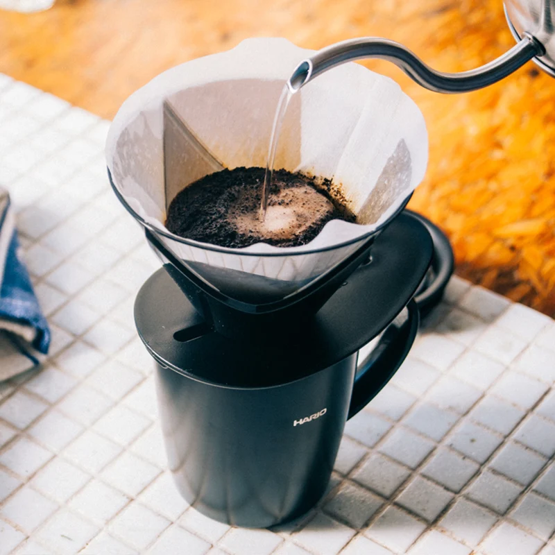 V60 One Pour Dripper MUGEN Server Set, 02 Size