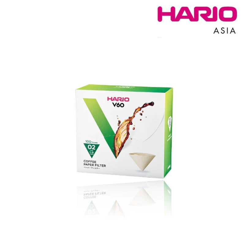 V60 Coffee Paper Filter Size 02 (100 Count) - VCF-02-100MK