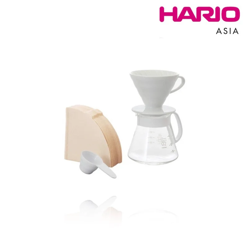 V60 Ceramic Dripper 02 Set - XVDD-3012W