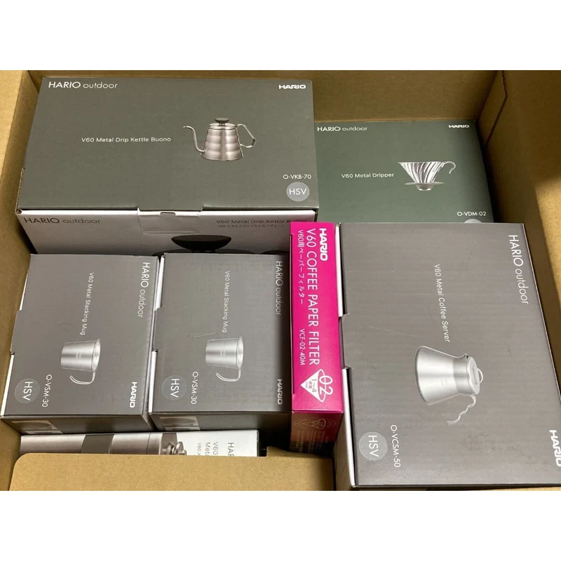 V60 Outdoor Coffee Full Set - O-VOCF