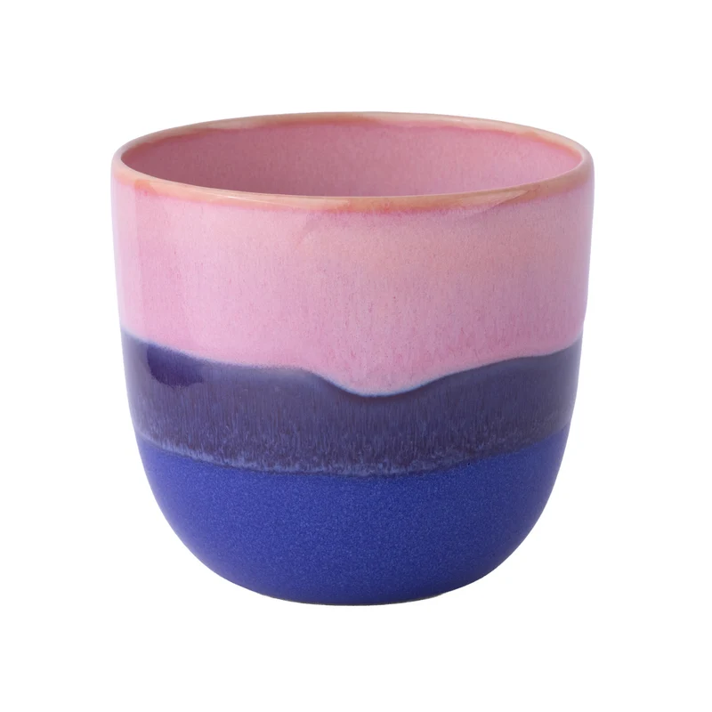 Pink/Blue Cappuccino Mug