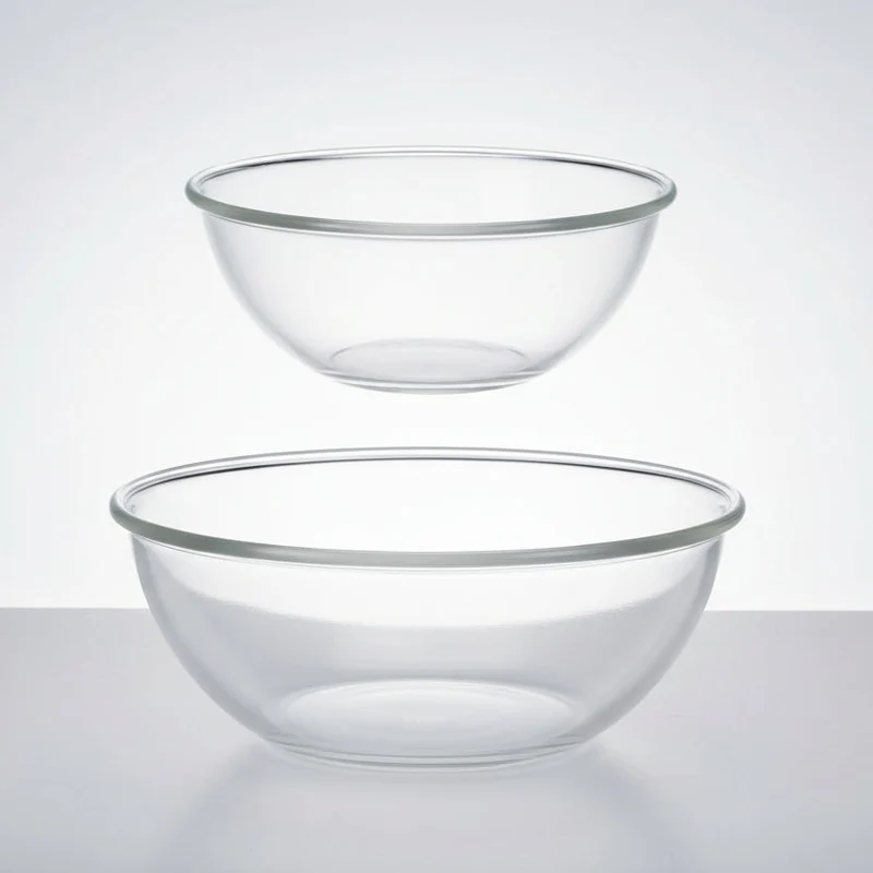 Shallow Mixing Bowls 2pc Set