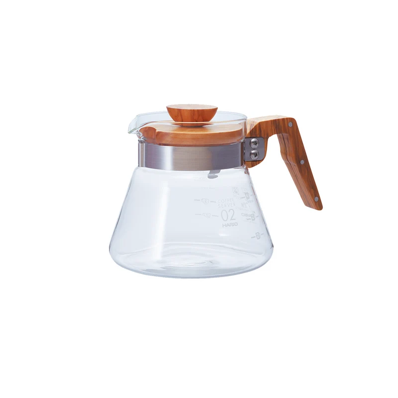 V60 Coffee Server 600mL / Olive Wood