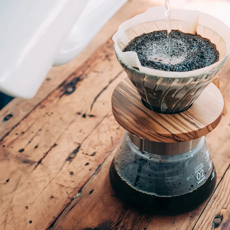 V60 Coffee Server 600mL / Olive Wood